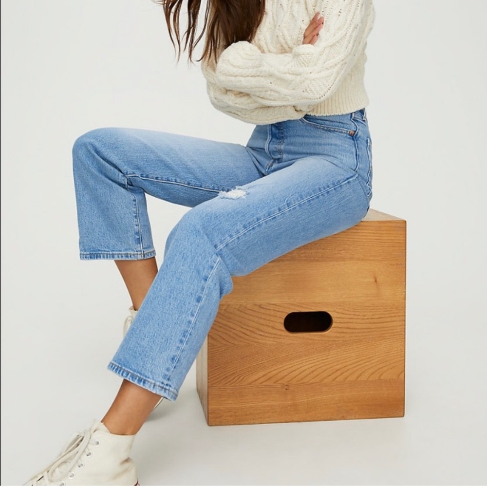 LEVI’S RIBCAGE STRAIGHT ANKLE WOMEN'S JEANS